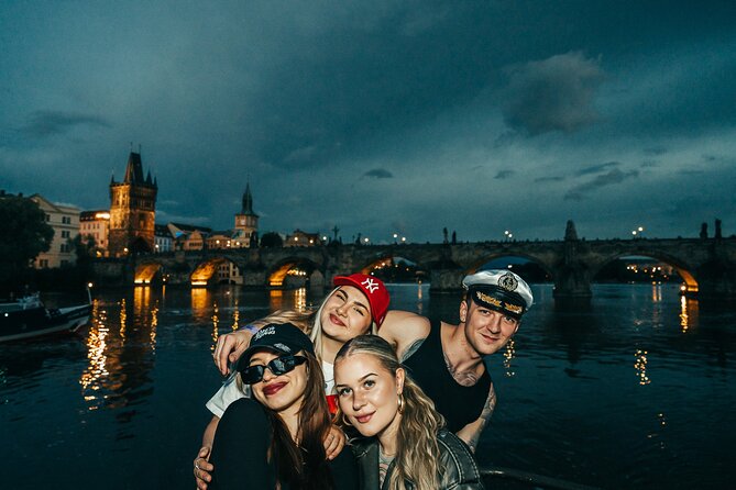 Drunken Monkey Prague Boat Party w/ 2hr Open Bar to Duplex Club - Key Points