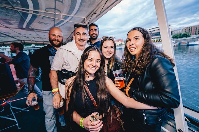 Drunken Monkey Prague Boat Party w/ 2hr Open Bar to Duplex Club - Dancing and Music on the Sundeck with a Live DJ