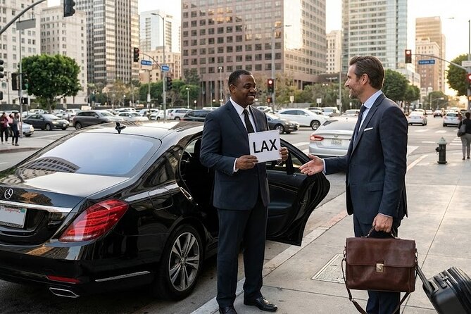 DTLA to LAX Business Travel Perfected - Reliable Private Transfer from Downtown LA to LAX for Business Travel