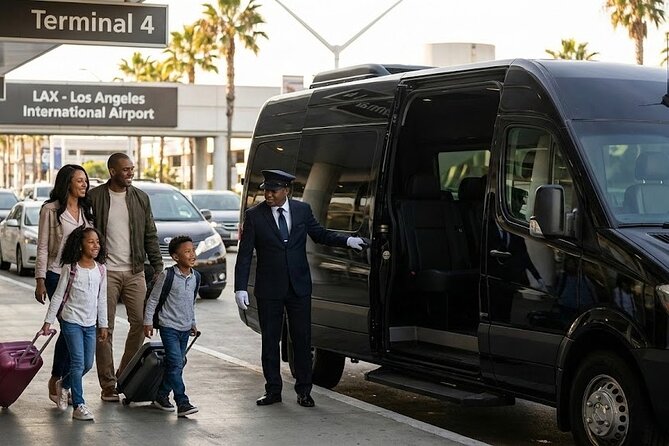 DTLA to LAX Business Travel Perfected - Pickup and Drop-Off: Convenient Starting Point at Wilshire Blvd