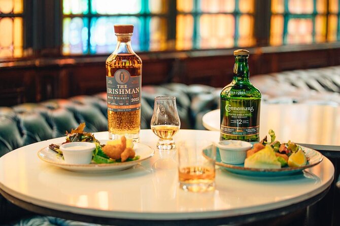 Dublin 6 Whiskey Tasting & 3 Food Pairing Walking Tour with Local - Exploring Dublin Landmarks: Grafton Street and Molly Malone