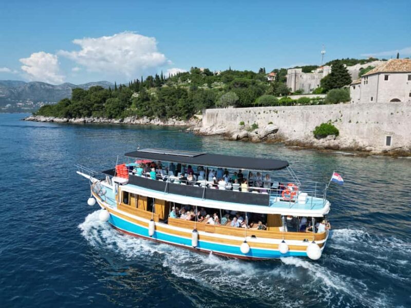 Dubrovnik: Elaphite Islands Cruise w/ Drinks, Optional Lunch - Onboard Experience and Food & Drinks
