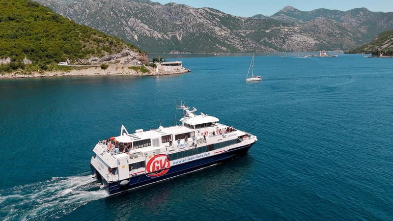 Dubrovnik to/from Kotor: Day Trip or One-Way by Fast Ferry - Key Points