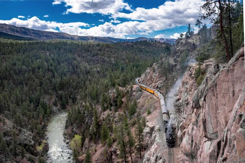 Durango & Silverton Narrow Gauge Railroad 1 Hour Flight Tour - Key Points