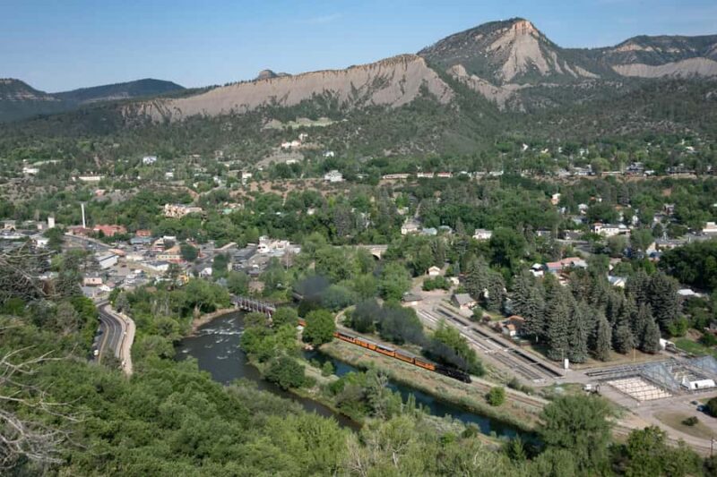 Durango & Silverton Narrow Gauge Railroad 30 Minute Flight - The Route: Following the Historic Railroad from the Sky