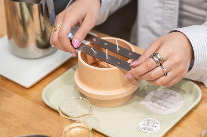 Durham Candle Pouring Workshop at Paddywax - Handling Beverages and Group Celebrations