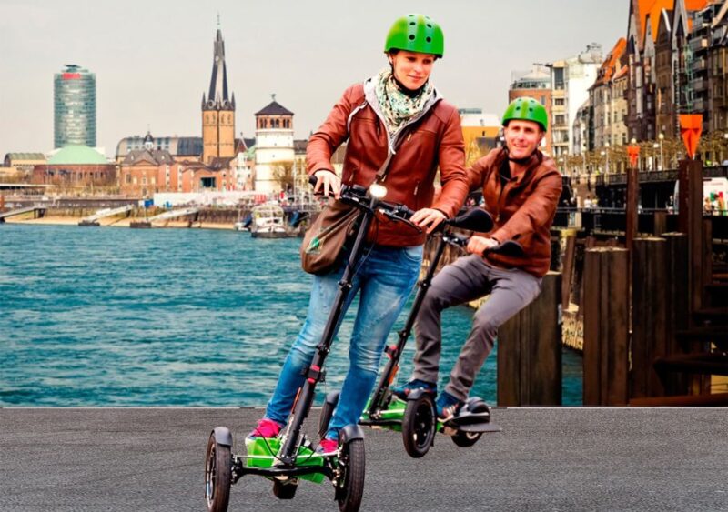 Düsseldorf: E-Scooter City Tour - Key Points