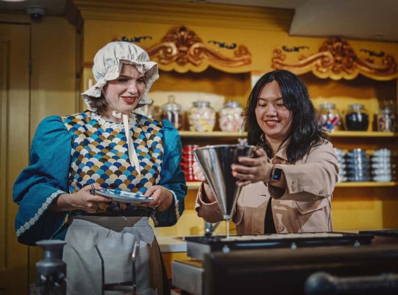 Dutch Mini Pancake Baking Experience with Mrs. Sweetcake - From the Dutch Pancake Masters Meeting Point to the Baking Station