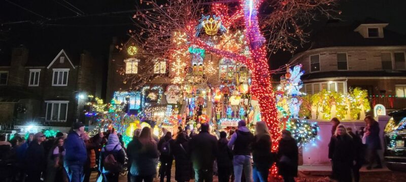 Dyker Heights Holiday Lights - Visiting the Most Stunning Homes in Dyker Heights