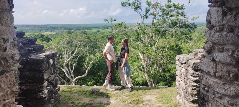 Dzibanche & Blue Cenote Bacalar - Spotting Wildlife in the Dense Jungle Surroundings