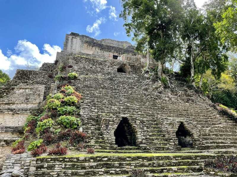 Dzibanche & Blue Cenote Bacalar - Transitioning from Ruins to the Blue Cenote Bacalar