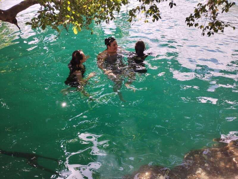 Dzibanche & Blue Cenote Bacalar - Swimming in the Stunning Blue Sinkhole