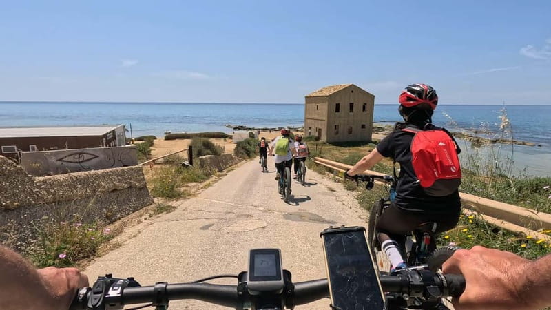 E-Bike: Adventure to the Scala dei Turchi, Sicilian Villages, and a food experience - Scenic Trails and Coastline Views Along the Route