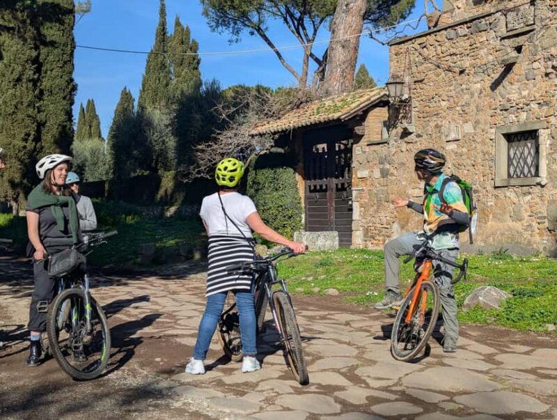 E-Bike Appian Way: Aqueducts & Cecilia Metella Mausoleum VR - The Route: From the Appian Way to the Aqueducts and Parks