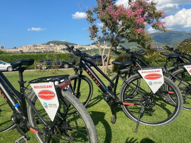 E-bike Citybike Rental - full day - Discover Assisi’s Medieval Villages and Countryside