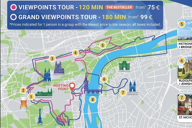 E-Bike, E-Scooter Viewpoint Fun Tour - The Itinerary: Iconic Sights and Viewpoints