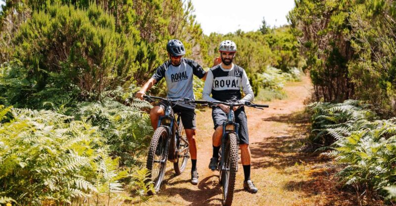 E-Bike Guided Tour - West Side Mountain Biking - The Ride Up to Fonte do Bispo and Trail Choices
