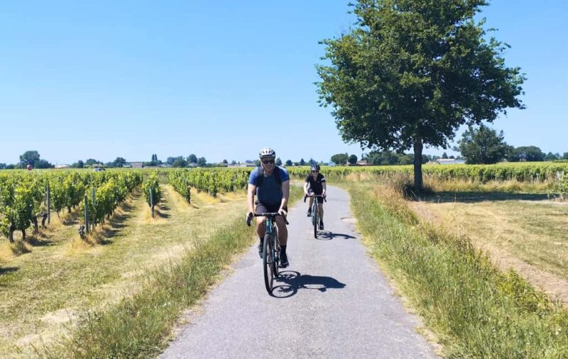 E-bike journey from Bordeaux to Saint-Emilion with lunch - Crossing Historic Bridges and Visiting Villages