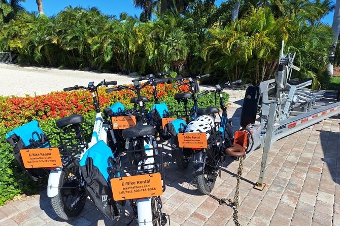 E-Bike Rental in the Florida Keys - Booking in Advance and Flexibility in Scheduling