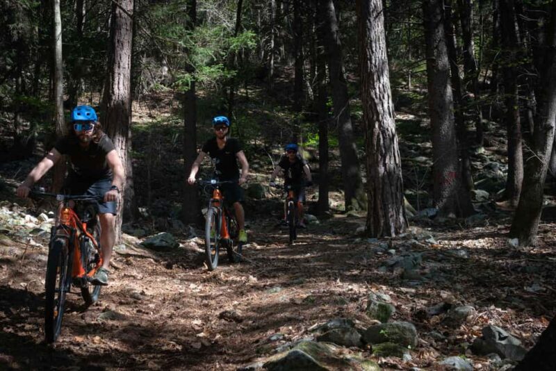 E-Bike Rider with Indomita - Exciting E-Bike Exploration of Valtellina’s Alpine Trails