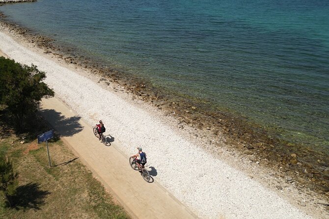 E-Bike swim & fortress tour Vodnjan - Scenic Drive through Faana Beaches and Pula
