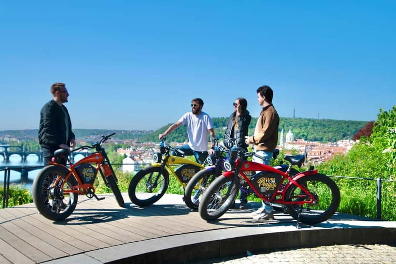 E-bike Tour: 10 Must-See Landmarks & Viewpoints in Prague - Exploring Prague’s Jewish Quarter and Synagogues
