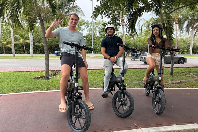 E Bike Tour - Explore Cancun Hotel Zone - Fun & Scenic Tour 1.5hr - Highlights of the Stops and Scenery