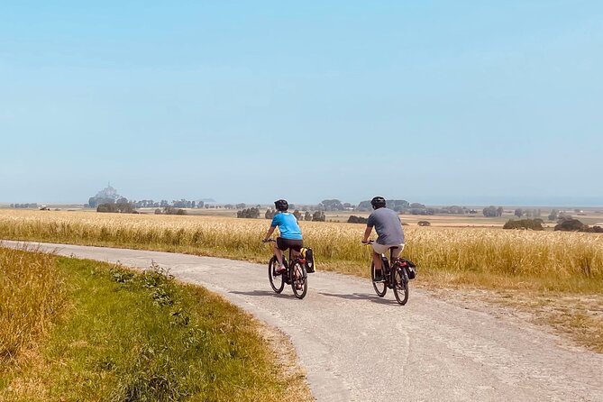 E-Bike Tour to Mont Saint Michel // Private guided tour - Explore Mont Saint Michel on a Private E-Bike Tour from Bayeux