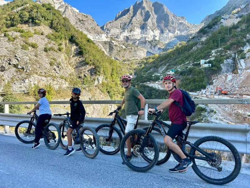E-Bike Tour to the Carrara Marble Quarries with lard tasting - Scenic Viewpoints and Panoramas of Tuscany