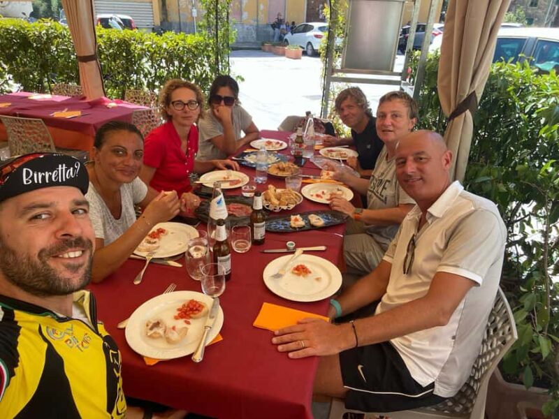 E-Bike Tour to the Carrara Marble Quarries with lard tasting - The Tour Guide and Group Experience