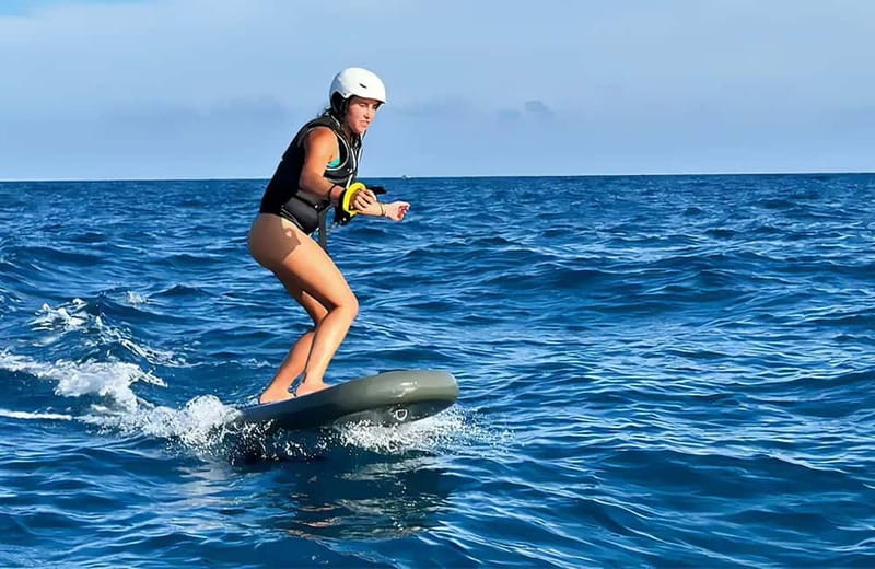 E-Foil Adventure with Instruction in Sitges - Learning How to E-Foil with Professional Guidance