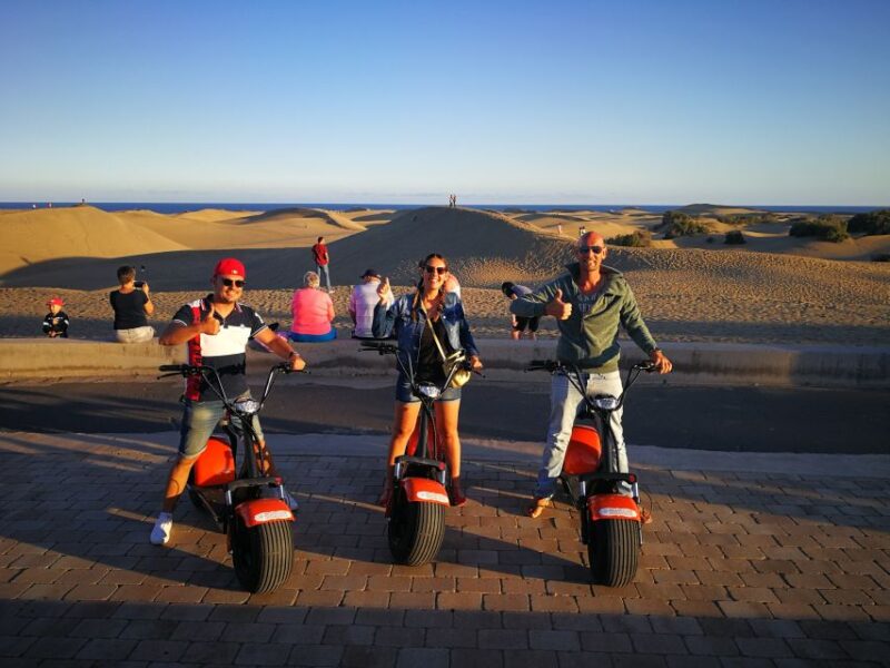 e-Scooter City Tour + Camel Ride inside Maspalomas Dunes - The Camel Ride Through the Dunes: A Unique Adventure