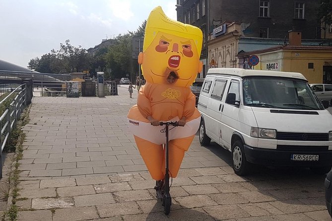 E-Scooter Krakow sightseeing tour - The Experience of Guided Flexibility