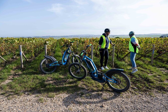 E-Scooter Private Tour and Tasting - A Champagne Tasting at the End of the Tour