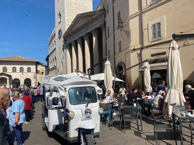 E - Tuk Panoramic Tour Assisi with audio guides - Optional Tasting Experiences for Food Lovers