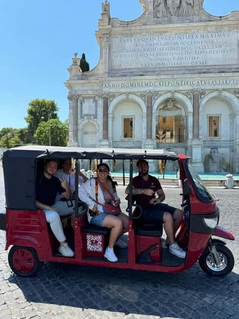 E-Tuk Tour: Express Highlights of Rome - Discover Rome’s Iconic Landmarks in Just 90 Minutes on an E-Tuk