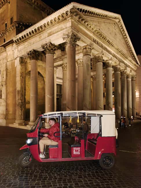 E-Tuk Tour: Rome by Night - Discover Rome’s Nighttime Charm: Major Landmarks Visited