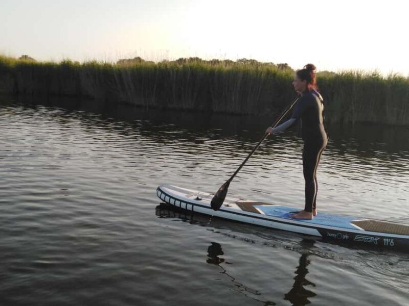 Early Bird Standup Paddletour to Fishing Harbours - Exploring the Lagoon and Fishing Harbors