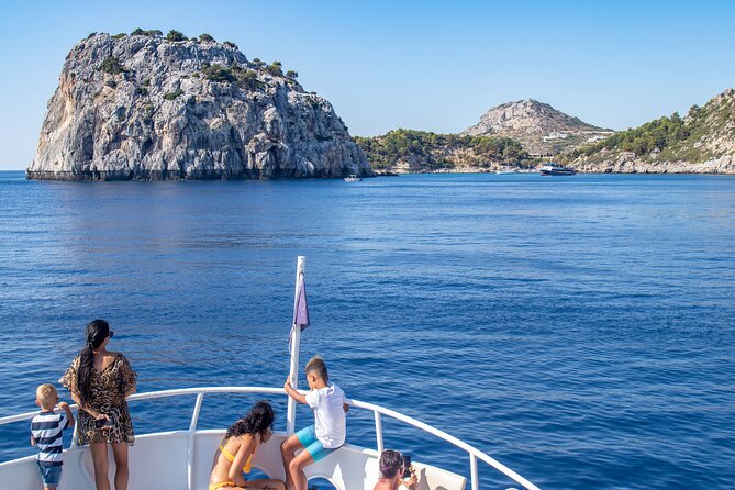 East Coast Bay to Bay Full-Day Boat Trip with Transfers - Tsambika Beach: Golden Sands and a Greek Feast