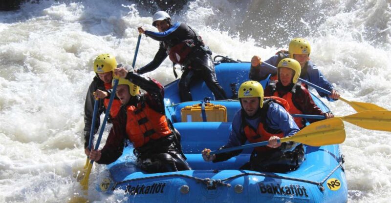 East Glacial River Extreme Rafting - Navigating the 16 km of Thrilling Rapids