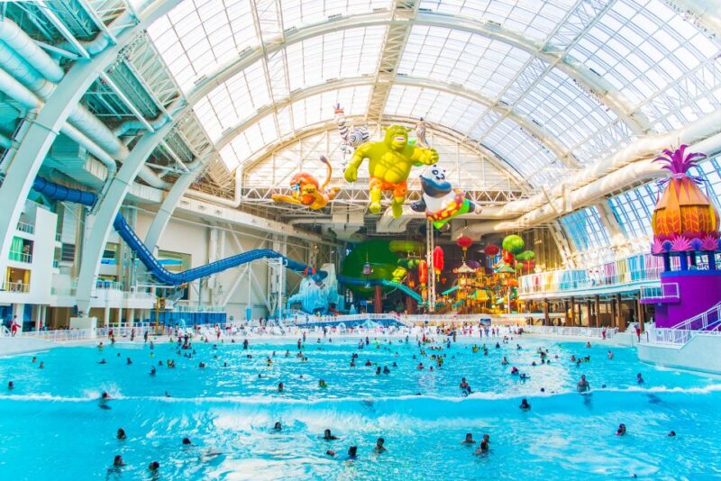 East Rutherford: Dreamworks Indoor Water Park Entry Ticket - Key Points