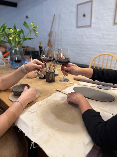 Eastbourne Pottery Class with Wine - What to Expect During the 2-Hour Session