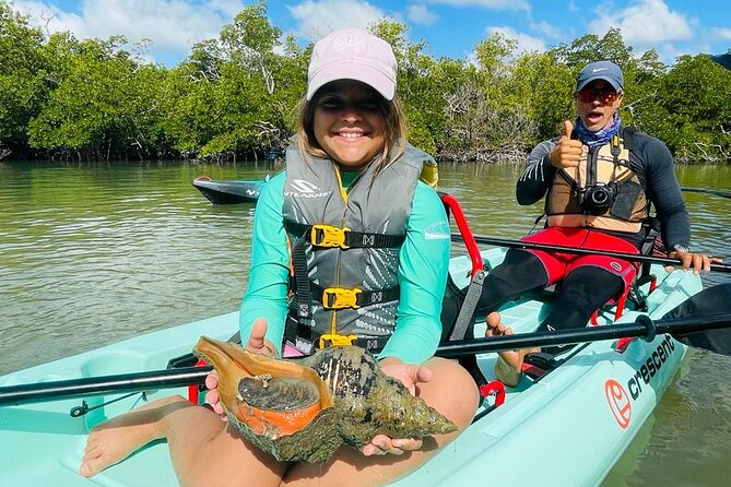 Easy Ride Pedal Kayak Tour Marco Island & Naples (Pedal or Paddle - The Experience of Wildlife Holding and Shell Collecting