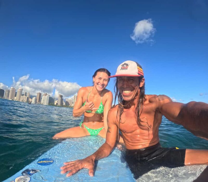 Easy Surf Lesson Waikiki 90min No experience necessary - Key Points