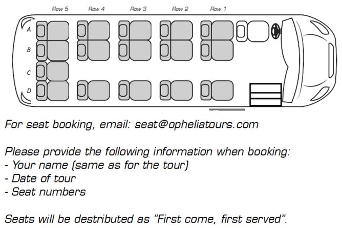 Easy Tour; Castle, Palace & Cathedral, Winter - Practical Details and Inclusions
