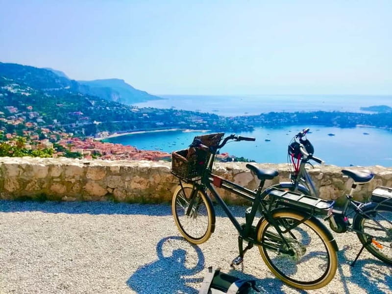 Ebike seaside by Nice: Fantastic Villefranche's Bay & Hill - Lunch and Leisure in Villefranche