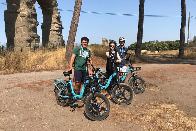 eBiking along the Appian Way - Exploring the Tomb of Cecilia Metella and the Aqueduct Park
