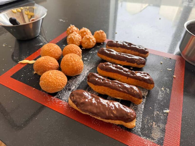 Eclair Baking Class with A Pastry Chef - Clear and Practical Logistics