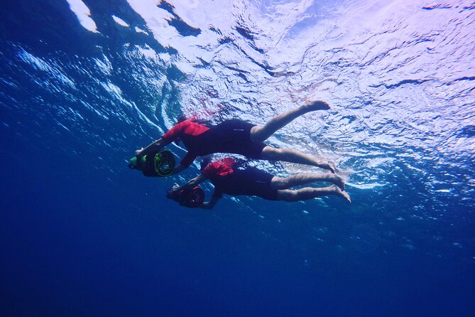 Eco Sea Scooter Beach Entry - Rent a GoPro Video tape Sea Turtles - Snorkeling in Kapalua Bay with Yamaha Sea Scooters