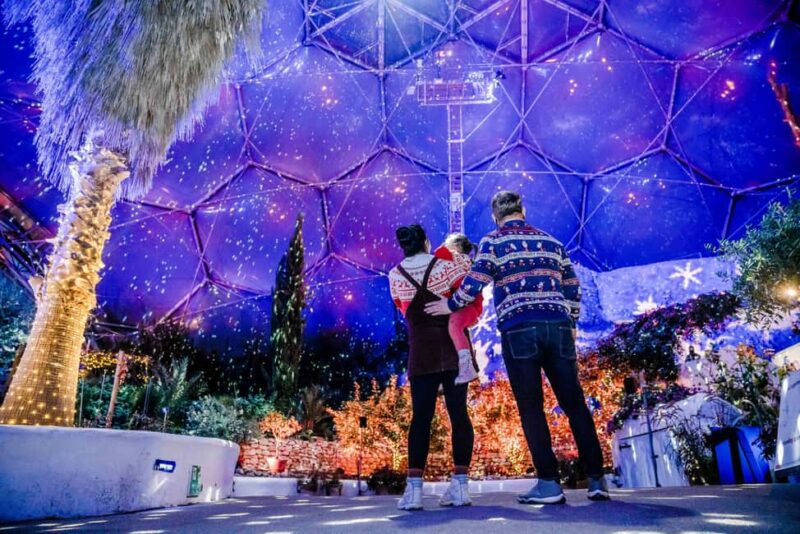 Eden Project Christmas Lights Experience - Discover the Eden Project Christmas Lights Experience